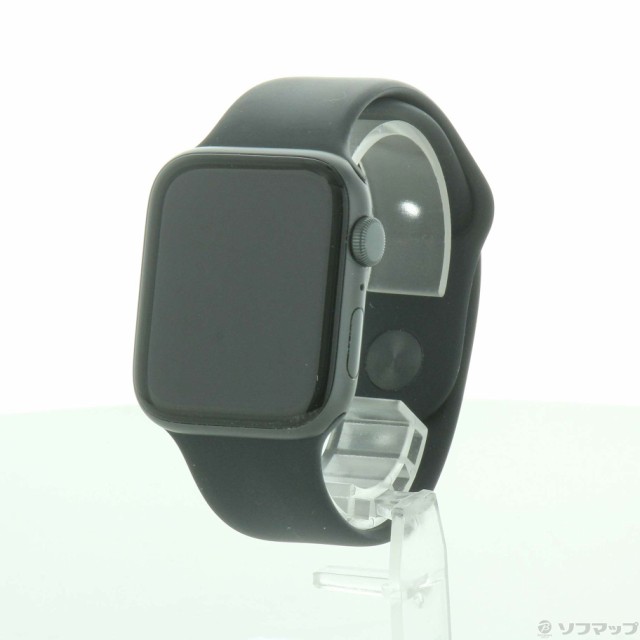 (中古)Apple Apple Watch SE 第1世代 GPS 44mm スペースグレイアルミニウムケース ブラックスポーツバンド(344-ud)の通販は
