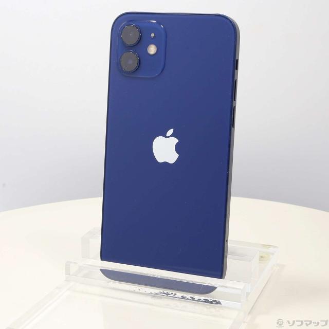 (中古)Apple iPhone12 64GB ブルー MGHR3J/A SIMフリー(258-ud)の通販は 30,302円