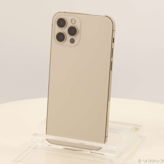 中古)Apple iPhone12 Pro 256GB ゴールド MGMC3J/A SIMフリー