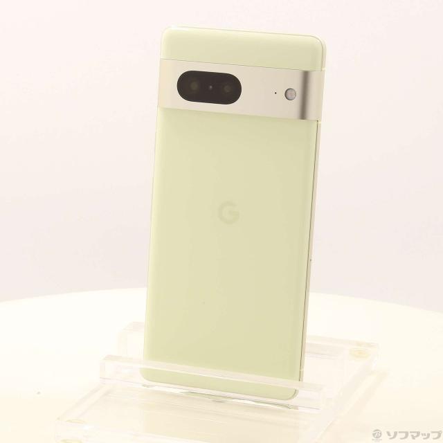 中古)GOOGLE Google Pixel 7 128GB レモングラス GA03943 au SIMフリー 
