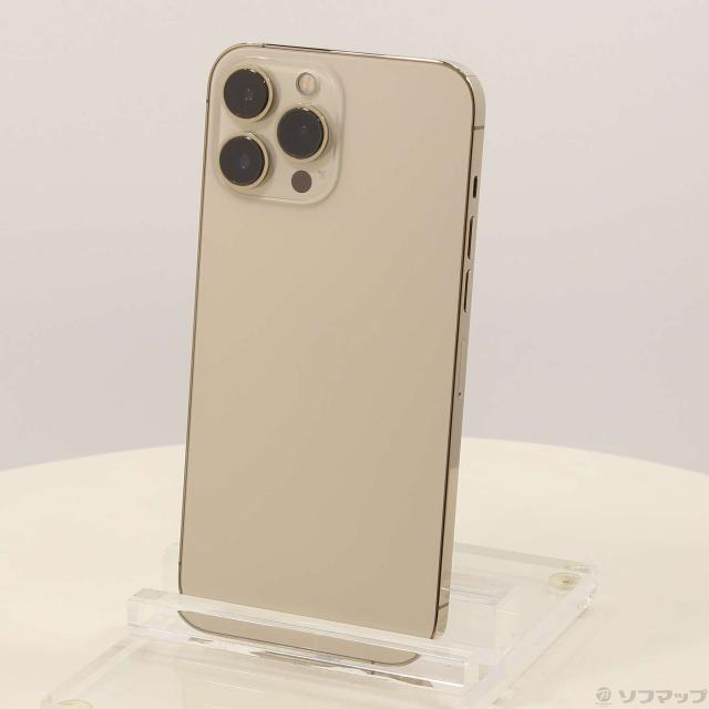 (中古)Apple iPhone13 Pro Max 256GB ゴールド MLJA3J/A SIMフリー(368-ud)の通販は携帯電話本体