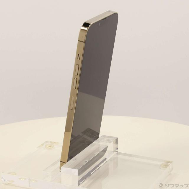 (中古)Apple iPhone13 Pro Max 256GB ゴールド MLJA3J/A SIMフリー(368-ud)の通販は