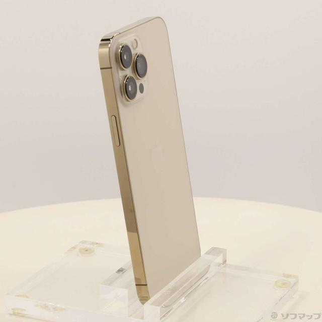 (中古)Apple iPhone13 Pro Max 256GB ゴールド MLJA3J/A SIMフリー(368-ud)の通販は