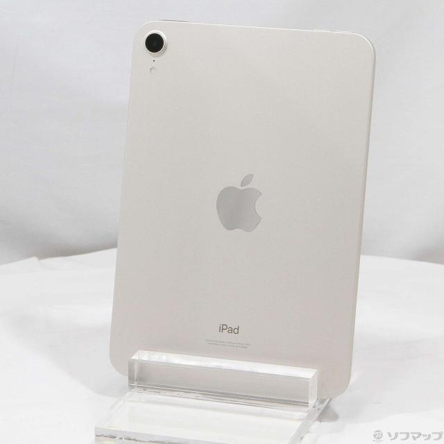 (中古)Apple iPad mini 第6世代 256GB スターライト MK7V3J/A Wi-Fi(297-ud)の通販は
