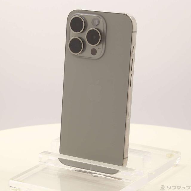(中古)Apple iPhone15 Pro 256GB ナチュラルチタニウム MTUF3J/A SIMフリー(377-ud)の通販は 86,477円