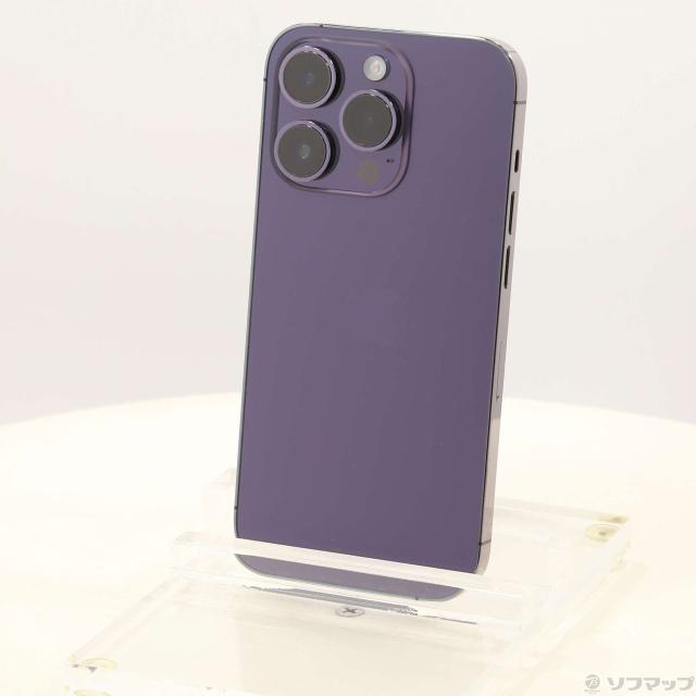 (中古)Apple iPhone14 Pro 256GB ディープパープル MQ1E3J/A SIMフリー(262-ud)の通販は
