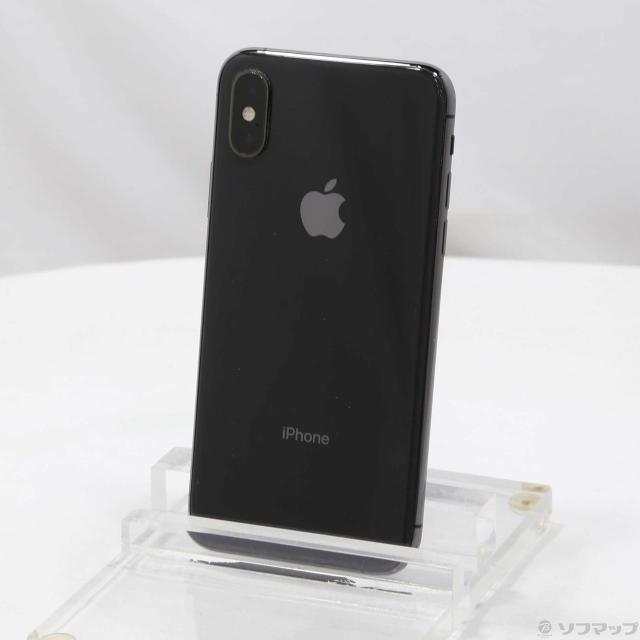 (中古)Apple iPhoneXS 256GB スペースグレイ MTE02J/A SIMフリー(377-ud)