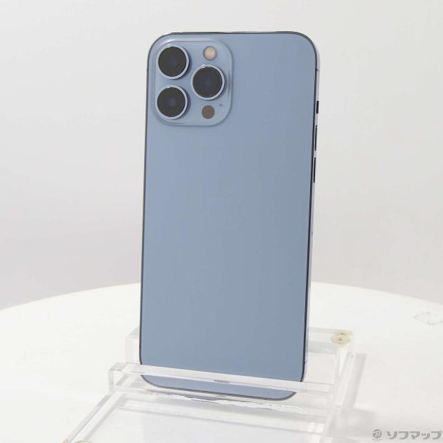 (中古)Apple iPhone13 Pro Max 256GB シエラブルー MLJD3J/A SIMフリー(247-ud)の通販は