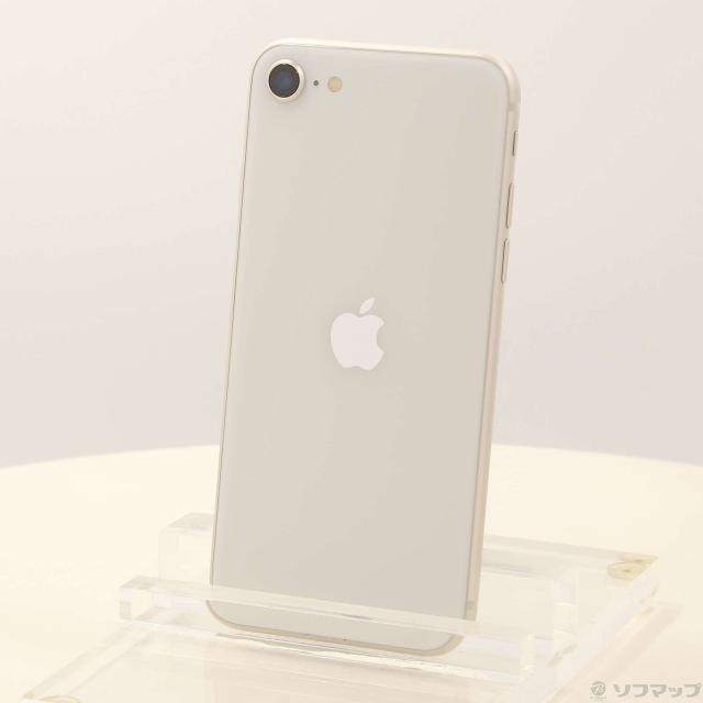 (中古)Apple iPhone SE 第3世代 64GB スターライト MMYD3J/A SIMフリー (ネットワーク利用制限▲)(247-ud)の通販は携帯電話本体