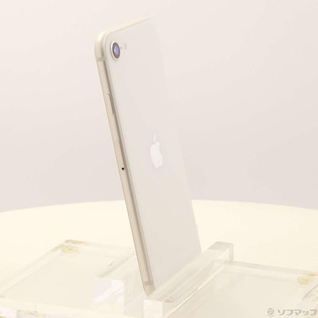 (中古)Apple iPhone SE 第3世代 64GB スターライト MMYD3J/A SIMフリー (ネットワーク利用制限▲)(247-ud)の通販は