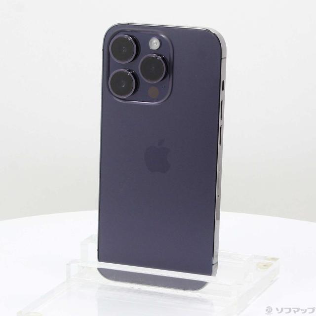(中古)Apple iPhone14 Pro 256GB ディープパープル MQ1E3J/A SIMフリー(247-ud)の通販は