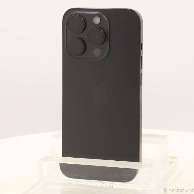 (中古)Apple iPhone15 Pro 128GB ブラックチタニウム MTU73J/A SIMフリー(269-ud)の通販は 77,374円