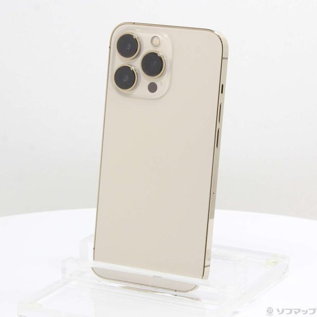 (中古)Apple iPhone13 Pro 256GB ゴールド MLUQ3J/A SIMフリー(196-ud)の通販は