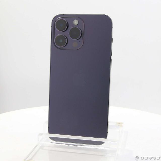 中古】アップル iPhone14 Pro 128GB 本体ディープパープル