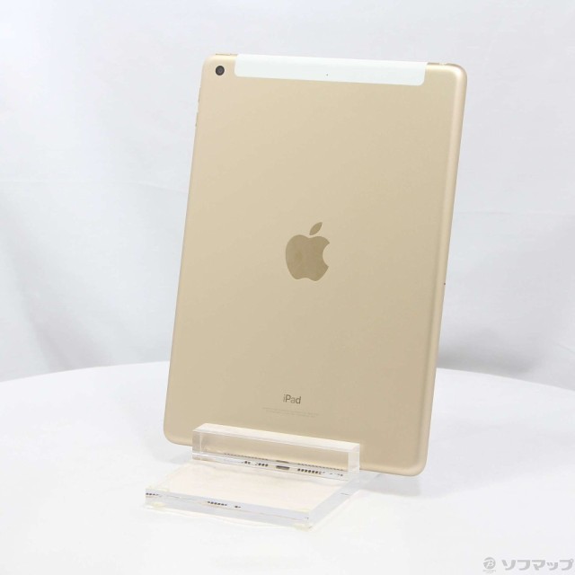 (中古)Apple iPad 第5世代 32GB ゴールド MPG42J/A auロック解除SIMフリー(262-ud)の通販は