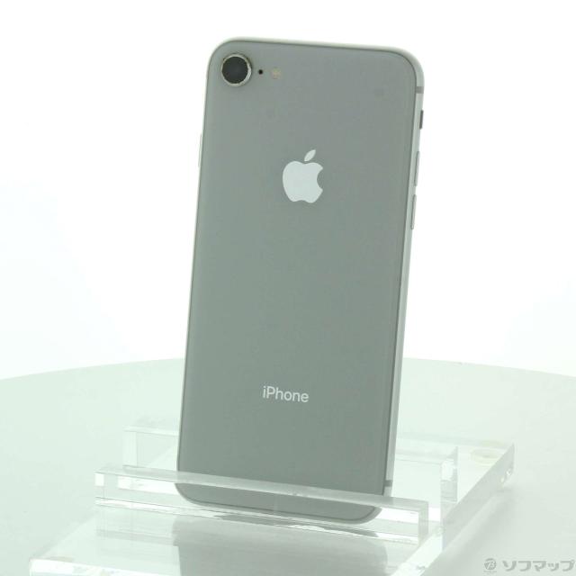 (中古)Apple iPhone8 64GB シルバー MQ792J/A SIMフリー(371-ud)の通販は