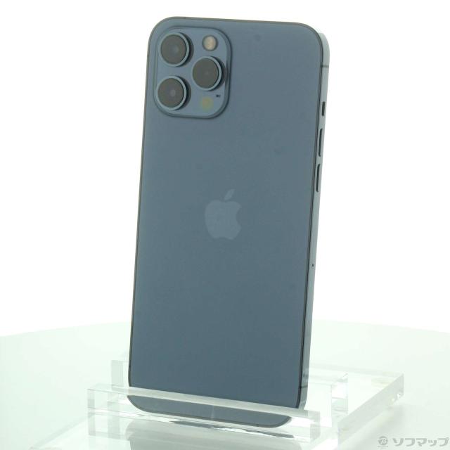 (中古)Apple iPhone12 Pro Max 128GB パシフィックブルー MGCX3J/A SIMフリー(258-ud)の通販は 49,677円