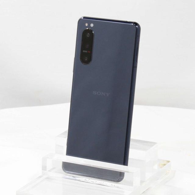 (中古)SONY Xperia 5 II 128GB ブルー SOG02 auロック解除SIMフリー(258-ud)の通販は 19,084円