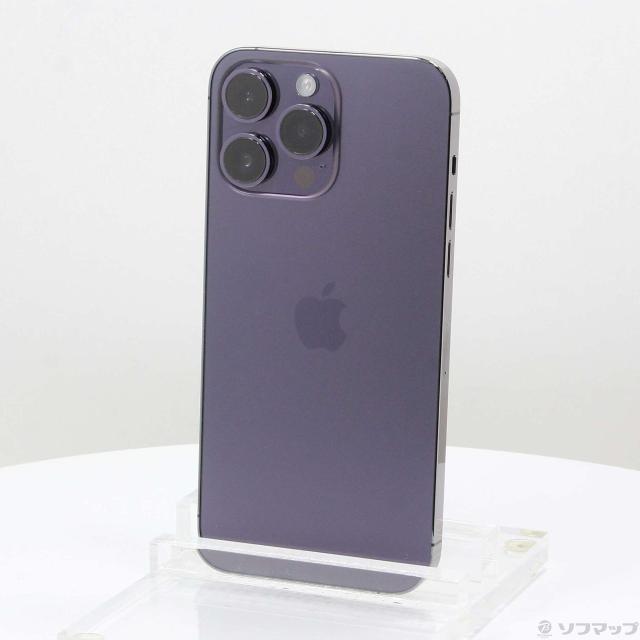 (中古)Apple iPhone14 Pro Max 512GB ディープパープル MQ9J3J/A SIMフリー(371-ud)の通販は