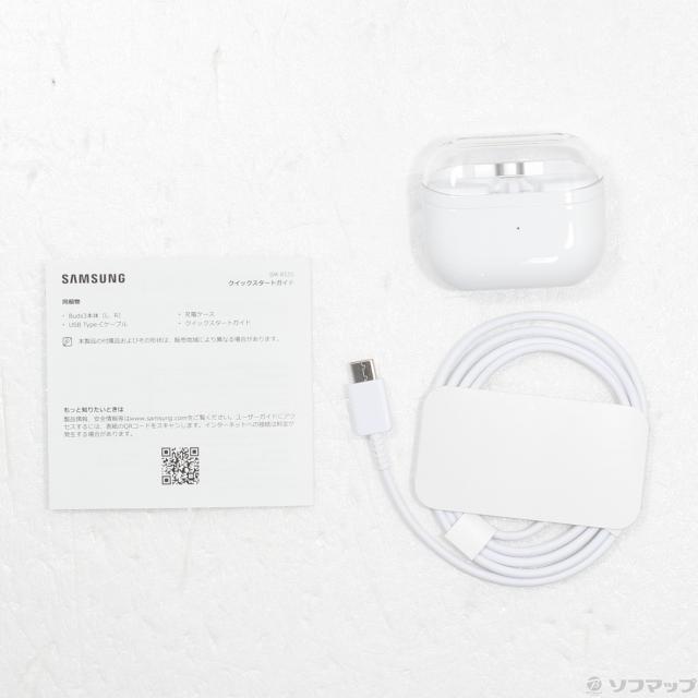 (中古)SAMSUNG Galaxy Buds3 White SM-R530NZWAXJP(198-ud)の通販は