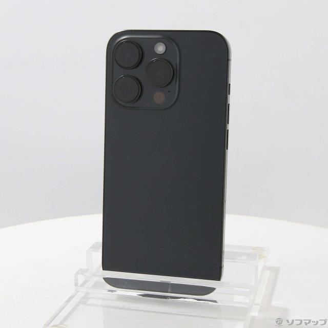 (中古)Apple iPhone15 Pro 128GB ブラックチタニウム MTU73J/A SIMフリー(269-ud)の通販は
