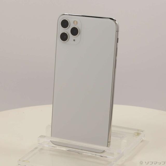 中古)Apple iPhone11 Pro Max 256GB シルバー MWHK2J/A SoftBank