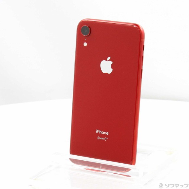 (中古)Apple iPhoneXR 64GB プロダクトレッド MT062J/A SIMフリー(276-ud)の通販は