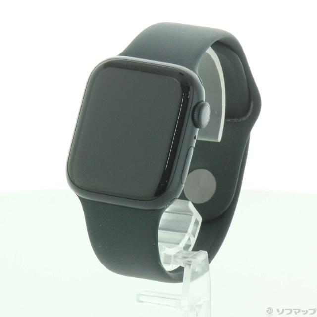 (中古)Apple Apple Watch Series 9 GPS 41mm ミッドナイトアルミニウムケース ミッドナイトスポーツバンド(258-ud)の通販は