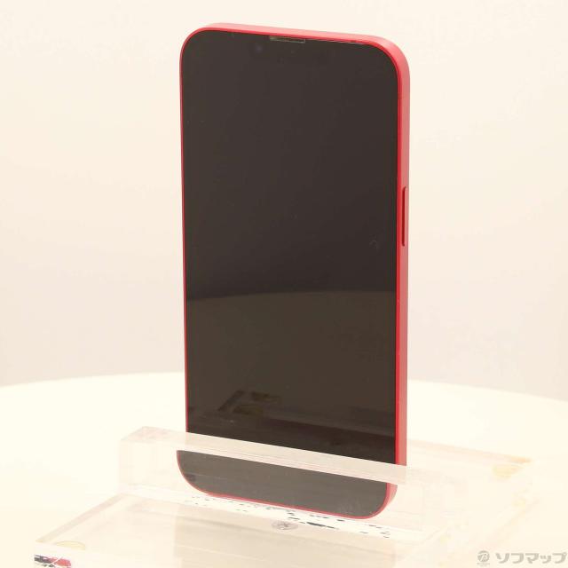 中古)Apple iPhone14 128GB プロダクトレッド MPV93J/A SIMフリー(262-ud)