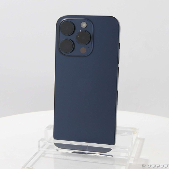 (中古)Apple iPhone15 Pro 128GB ブルーチタニウム MTUA3J/A SIMフリー(258-ud)の通販は