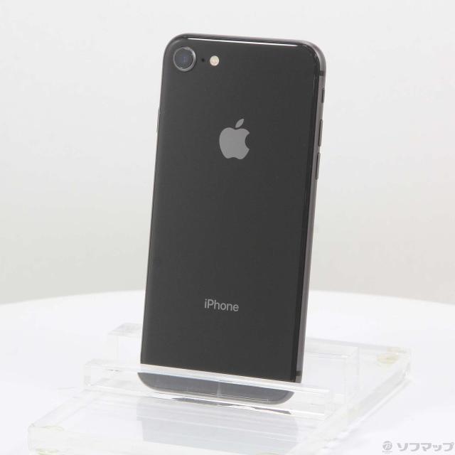 (中古)Apple iPhone8 64GB スペースグレイ MQ782J/A SIMフリー(344-ud)の通販は 20,878円