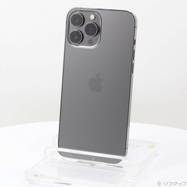 (中古)Apple iPhone13 Pro Max 256GB グラファイト MLJ83J/A SIMフリー(381-ud)の通販は