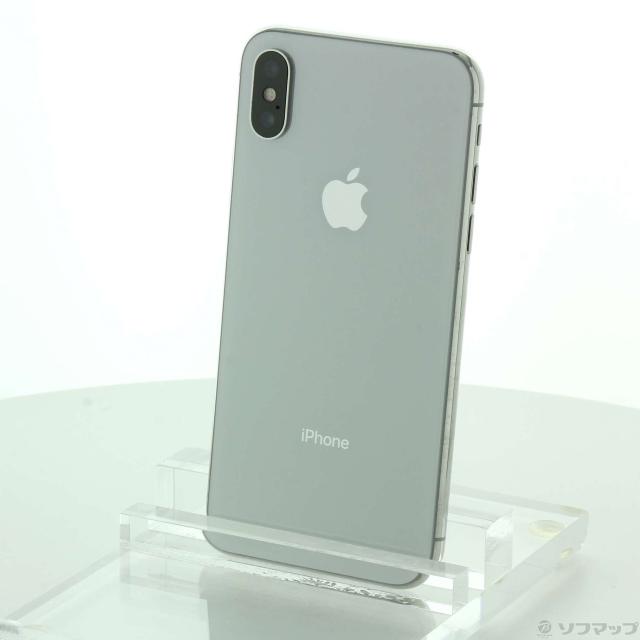 (中古)Apple iPhoneX 256GB シルバー MQC22J/A SIMフリー(269-ud)の通販は 27,046円