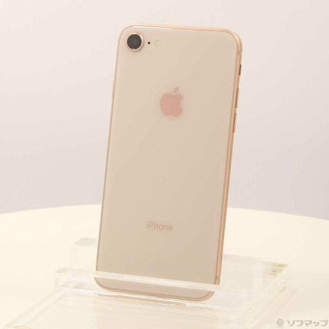 (中古)Apple iPhone8 64GB ゴールド MQ7A2J/A SIMフリー(262-ud)の通販は