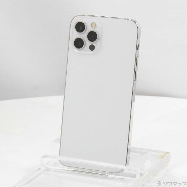 (中古)Apple iPhone12 Pro 256GB シルバー MGMA3J/A SIMフリー(269-ud)の通販は