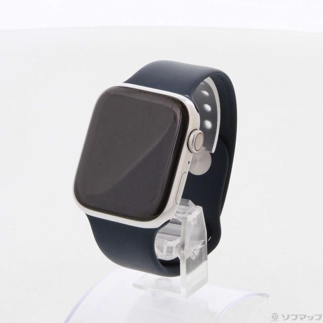 中古)Apple Apple Watch Series 7 GPS + Cellular 45mm シルバー 中古)Apple Apple Watch Series 7 GPS + Cellular 45mm シルバー