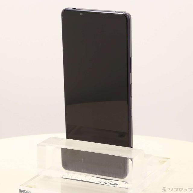 Xperia 1 III SO-51B フロストパープル 未開封リフレッシュ品 中古)SONY Xperia 1 III 256GB フロストパープル SO-51B docomo