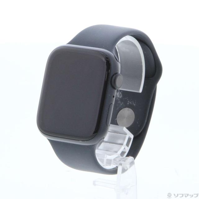 中古)Apple Apple Watch Series 7 GPS 45mm ミッドナイトアルミニウム 