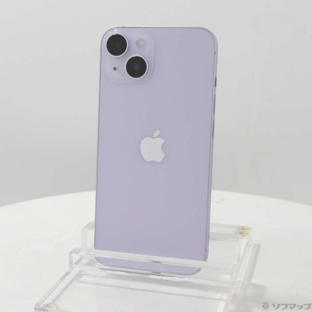(中古)Apple iPhone14 128GB パープル MPUY3J/A SIMフリー(348-ud)の通販は