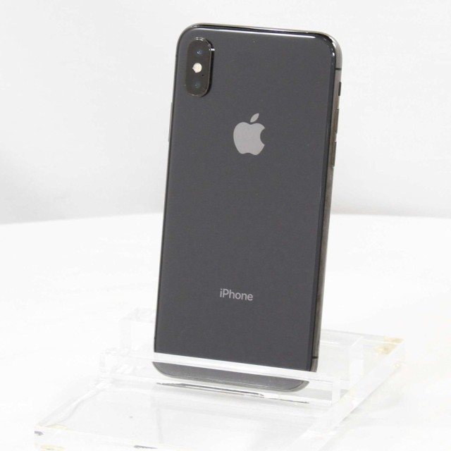 (中古)Apple iPhoneX 64GB スペースグレイ MQAX2J/A SIMフリー(348-ud)の通販は