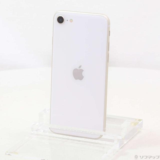 (中古)Apple iPhone SE 第3世代 64GB スターライト MMYD3J/A SIMフリー(258-ud)の通販は