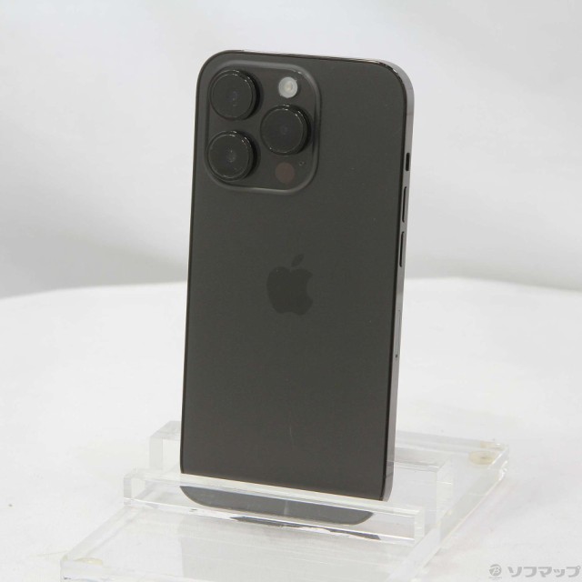 (中古)Apple iPhone14 Pro 256GB スペースブラック MQ0Q3J/A SIMフリー(262-ud)