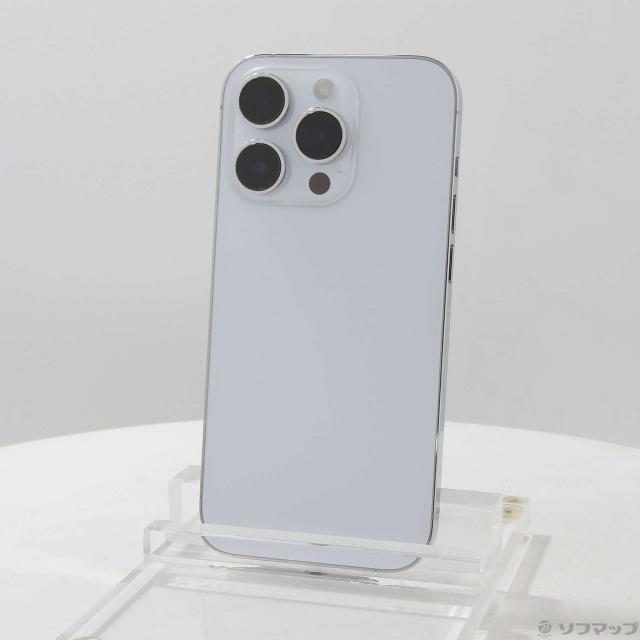 中古)Apple iPhone14 Pro 128GB シルバー MQ013J/A SIMフリー(349-ud)