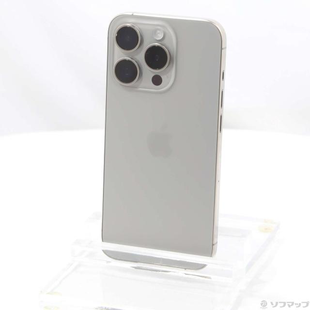 (中古)Apple iPhone15 Pro 128GB ナチュラルチタニウム MTU93J/A SIMフリー(371-ud)の通販は