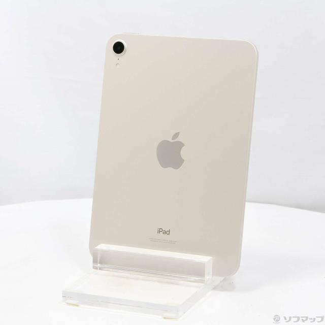 (中古)Apple iPad mini 第6世代 64GB スターライト MK7P3J/A Wi-Fi(269-ud)の通販は