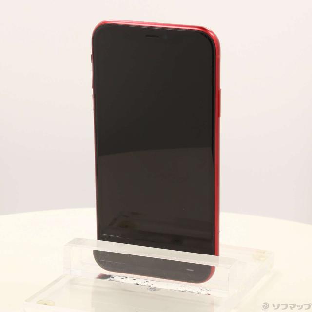 iPhone - iPhone11 64GB プロダクトレッド 中古 中古】iPhone11 64GB プロダクトレッド MWLV2J／A SIMフリー