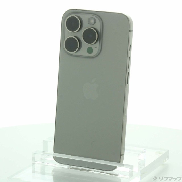 (中古)Apple iPhone15 Pro 256GB ナチュラルチタニウム MTUF3J/A SIMフリー(352-ud)の通販は