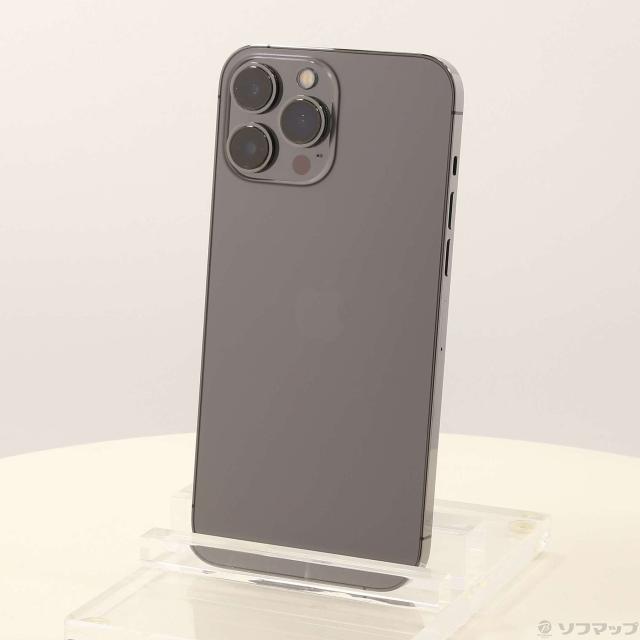 (中古)Apple iPhone13 Pro Max 128GB グラファイト MLJ43J/A SIMフリー(344-ud)の通販は 59,748円