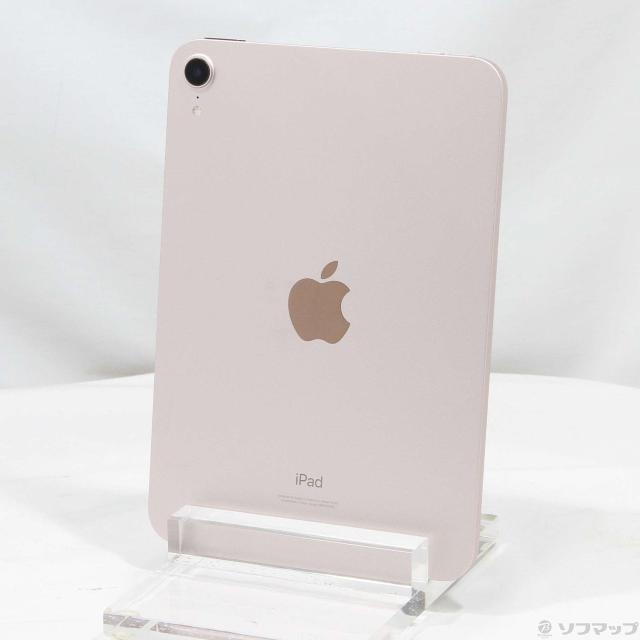 (中古)Apple iPad mini 第6世代 64GB ピンク MLWL3J/A Wi-Fi(198-ud)の通販は
