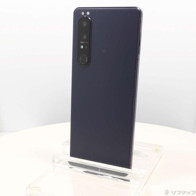 中古)SONY Xperia 1 III 512GB フロストパープル XQ-BC42 SIMフリー 